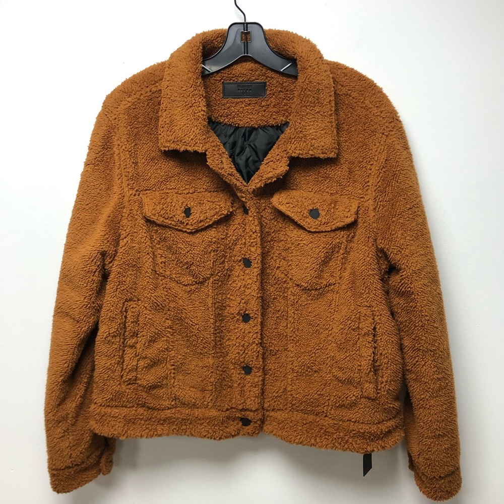 BlankNYC Teddy Trucker Jacket